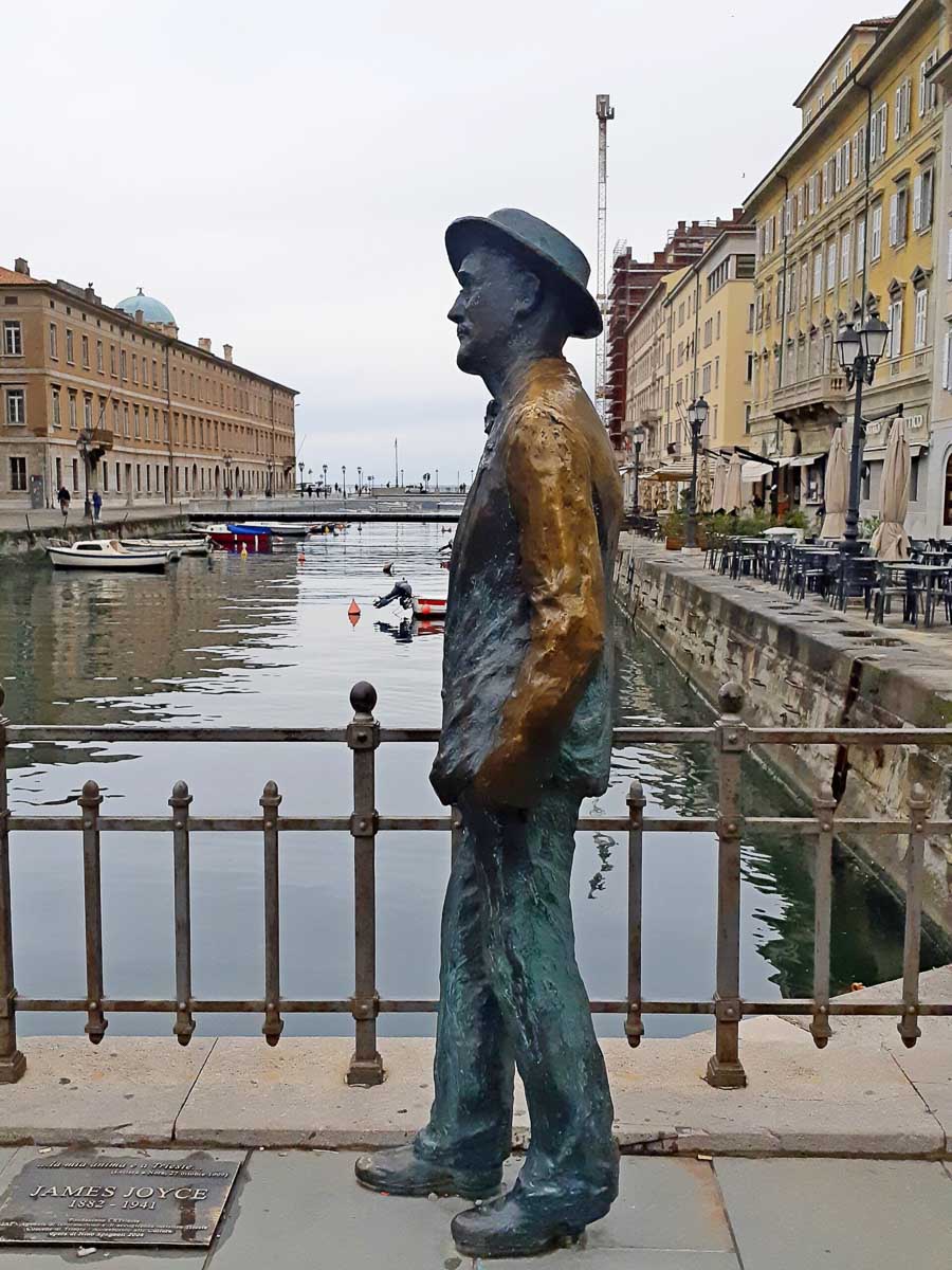 b&b Trieste statua Joyce